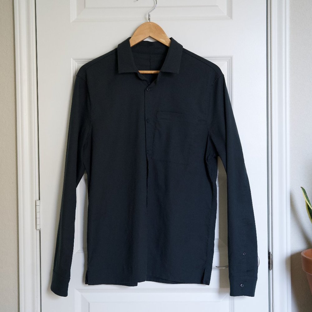 lululemon Mason Peak Flannel, Dark Teal, Medium